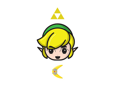 Toon Link cartoon graphic design illuatration illustrator link smash smash bros switch toon video game