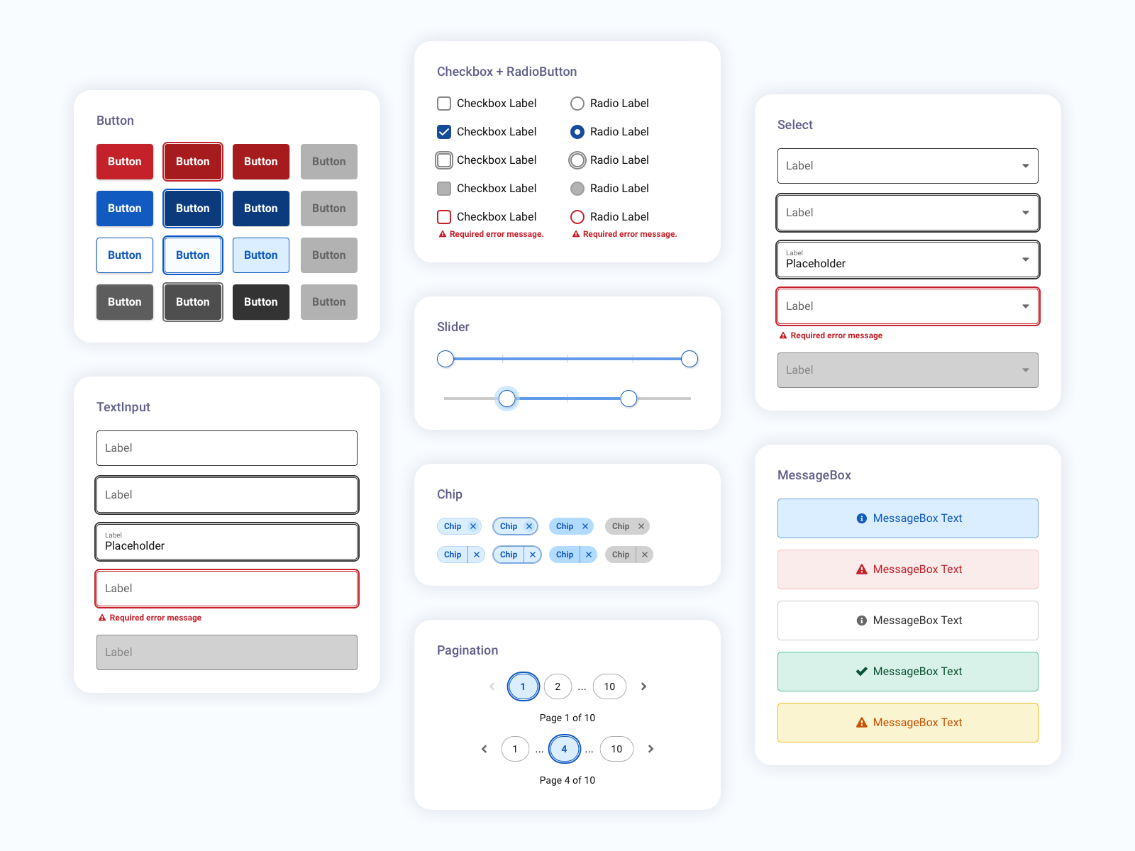Component Redesign by Leah Garber on Dribbble