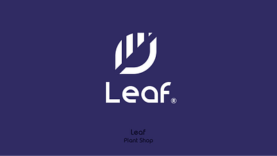 Leaf - Plant Shop ayoub ayoub bennouna bennouna branding brill design flat green icon leaf leaf logo logo nature nature logo plant plant shop ui vector