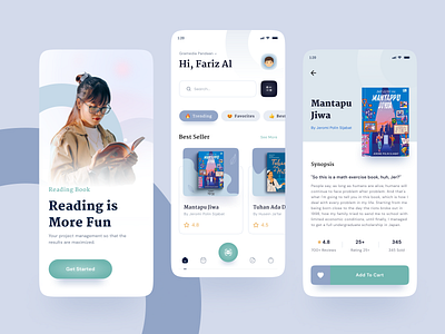 App for Book Lovers📚 - Mobile App book ecommerce ios mobile mobile app reading book