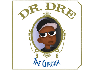 DRE album album cover amazing art book cover design characterdesign children book illustration childrens book childrens illustration cute cute illustration design dr.dre fan art graphic design illustration logo music picture rapper