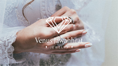 Venus Jawahhrat Jewelry brand branding design logo monogram