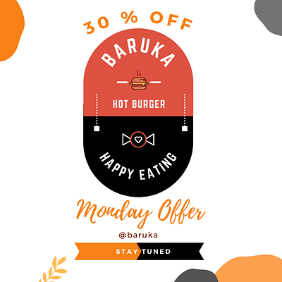 Discounted Post (Social Media) for Businesses banner branding graphic design restaurant design social media post