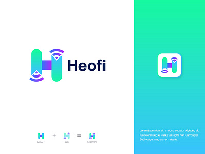 H+Wifi logo bestlogo lettermark logoawesome logoconcept logoideas logoinspire logoprofesional logotrend2021 modernlogo startup wifi wifi h wifilogo