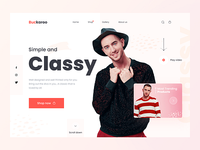 Clothing web concept clothing clothing landing clothing landing page clothing web design fashion fashion landing fashion web inspiration landing design landing page shopping shopping web ui ui design uidesign uiux web web design website