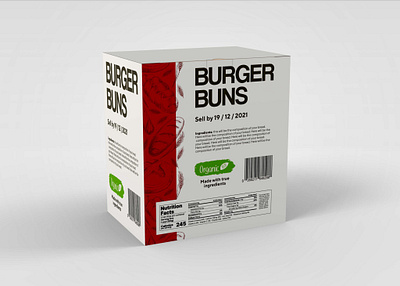 Yummy Burger Buns Box Packaging Mockup bottle box burger burger buns collection design illustration logo mockup new packaging premium ui yummy