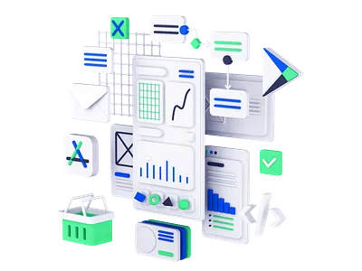 Mobile app design 3-d illustration 3d cinema cinema4d graphic illustration mobileapp