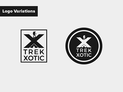 TrekXotic - Brand Identity Design bestsinceborn branddesiger branddesign brandidentitydesigner design dribbble haiderbranddesigner haiderbrandidentity haiderlogodesigner icon logo logodesign logodesigner minimal tulemonchoosle vector