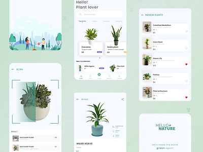 Hello Nature ! nature ui ux