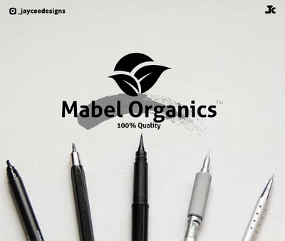 Mabel organics branding design graphic design logo logo design minimal vector