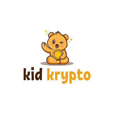 Crypto Logo bear bear logo character design coin coin logo crypto logo design graphic design illustration logo logo design teddy teddy bear teddy bear logo teddy logo vector