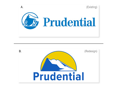 Prudential Logo Redesign art branding design graphic design illustration logo ui vector vectorart
