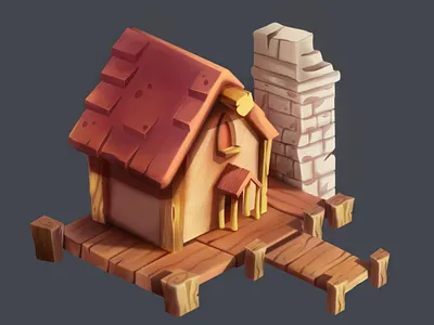 Home 2d art artofmohit artwork games illustration isometric props