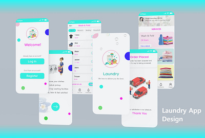 Laundry Mobile App UI Design | iPhone App UI Design adobe xd android app design cleaning apps design figma illustrator interface design iphone app design iphone ui design mobile apps design mobile ui design photoshop service app ui ui ux design uiux design user interface design ux web design website design website ui design