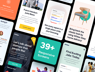 Web App UX Design app design ui ux web design website design
