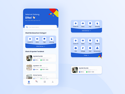 Medical Mobile App app app design design health health app health care kesehatan medical medical app medicine mobile mobile design mobile ui obat ui user interface ux