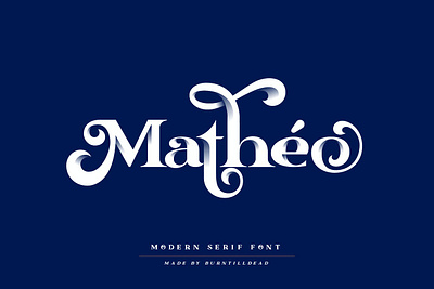 Matheo Display Font advertising branding classy display display font elegant fashion font fonts lettering logo luxury magazine minimalist modern sans serif serif typeface typography unique