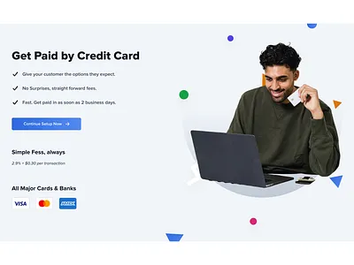 Plooto - Credit Card Landing Page app branding clean design figma finance landingpage minimal product ui ui ux