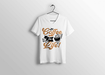 Coffee Life T-Shirt Design 3d animation coffee design download download mock up download mockup graphic design illustration life logo mockup mockup psd mockups motion graphics psd tshirt ui