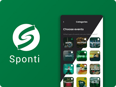 SPONTI design ui ux