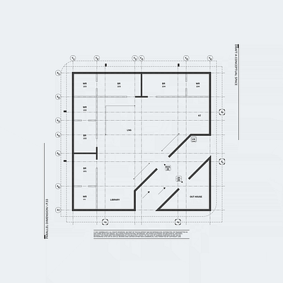 Parallel Dimension \ P.33 architecture architecture design black blueprint circle design drafting graphic design grid illustration layoutdesign lines minimalistic prototype square type typograpgy ui vector