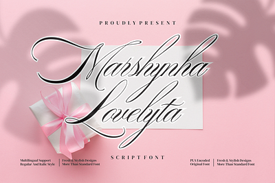 Marshynha Lovelytta typeface