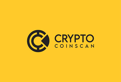 CRYPTO COIN SCAN LOGO branding clean design flat graphic design icon identity illustration illustrator logo ui