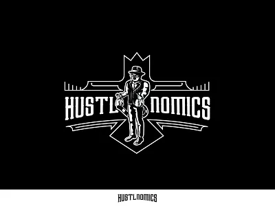 Hustlnomics Street Apparel animal based character apparel black and white character client work gangster getto hood hoodies hustler hustlnomics illustration lemur merchandise money money making street street apparel brand swagger t shirts