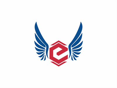 e-wings 3d branding logo