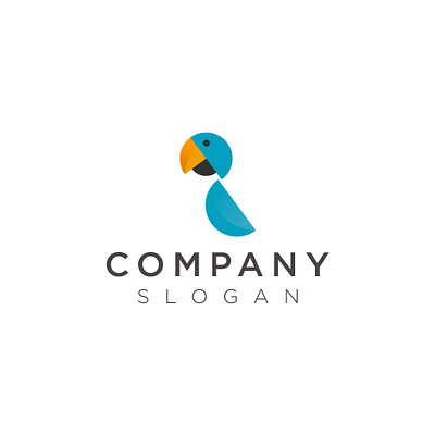 Logo Parrot branding de design graphic design icon illustration logo ui ux vector