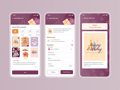 [Daily UI] Send gift card choose gift card daily ui design gift gift card illustration money send gift send money ui ux