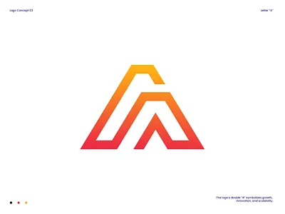 letter A logo design professionaldesign