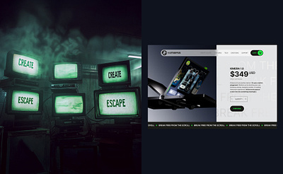 Kimera Pricing Page 3d product design render ui web design