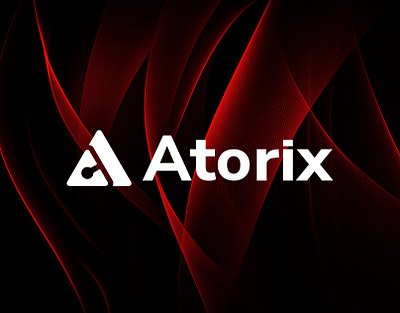 Atorix brand identity animation brand identity branding design graphic design logo logo maker tech logo