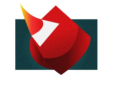 Rhino animal art branding clean color concept design drawing graphic design illustration illustrator logo mascot minimal modern poster red simple sketch texture