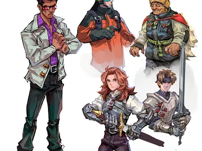 Sketches &fanart characterdesign comic fanart sketch tacticsogre