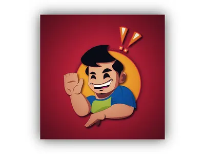 Persona adobe illustrator art avatar branding cartoon character color concept creative design happy identity illustration illustrator joy mascot modern persona simple smile