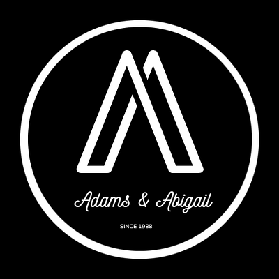 ADAMS AND ABIGAIL design logo logodesign