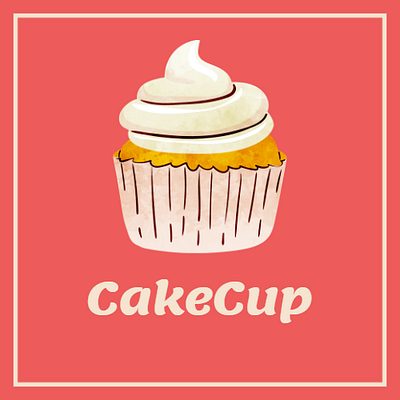 CAKECUP design logo logodesign