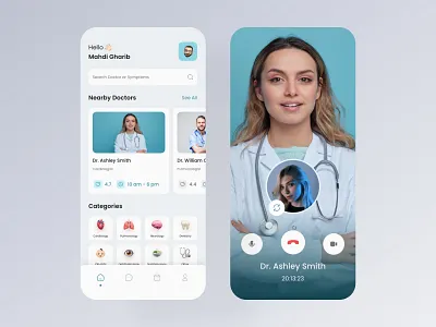 Medico 🩺 concept doctor app iconly iconly pro medical app ui uidesign