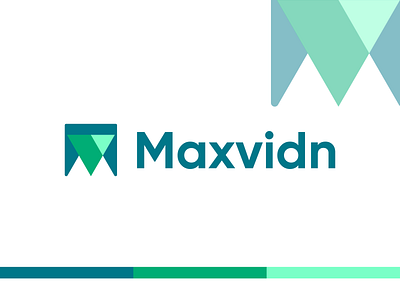 maxvidn logo design brand branding design graphic design illustration logo logo design m max minimal modern ui