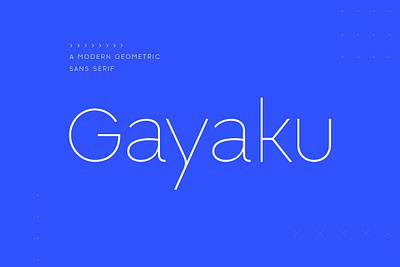 Gayaku - Modern Sans Serif Font branding classy display display font display fonts elegant fashion font fonts lettering logo luxury minimalist modern sans serif serif serif font typeface typography unique