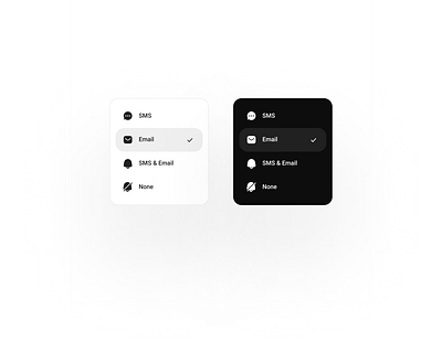 UI selector app design element interface mobile app saas selector ui ux web app