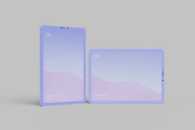 Tablet Pro Clay Mockup abstract clay clean device display laptop mac macbook mockup phone phone mockup presentation realistic simple smartphone tablet theme ui ux website