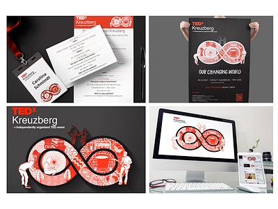 TEDx Kreuzberg branding graphic design illustration logo vector