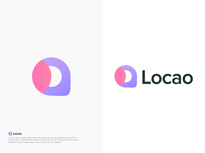 Locao Logo Design abstract app logo area brand identity branding business logo company corporate creative logo ecommerce local location location logo logo design map modern logo pin place startup visual identity