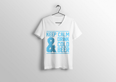 Cold Beer T-Shirt Design 2021 3d animation beer best branding cold design graphic design illustration logo mockup motion graphics photoshop tshirt ui