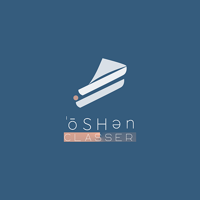 ˈōSHən classer art branding design illustration logo