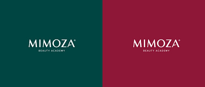 MIMOZA branding creative graphic design idea logo