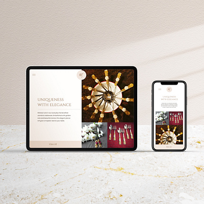 Twist On Table Landing Page cutlery design graphic design hompage landingpage ui website
